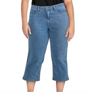 Lee Lower on the Waist Capri BLUE  Jeans Pants Denim  WOMEN'S WOMAN'S 10 P